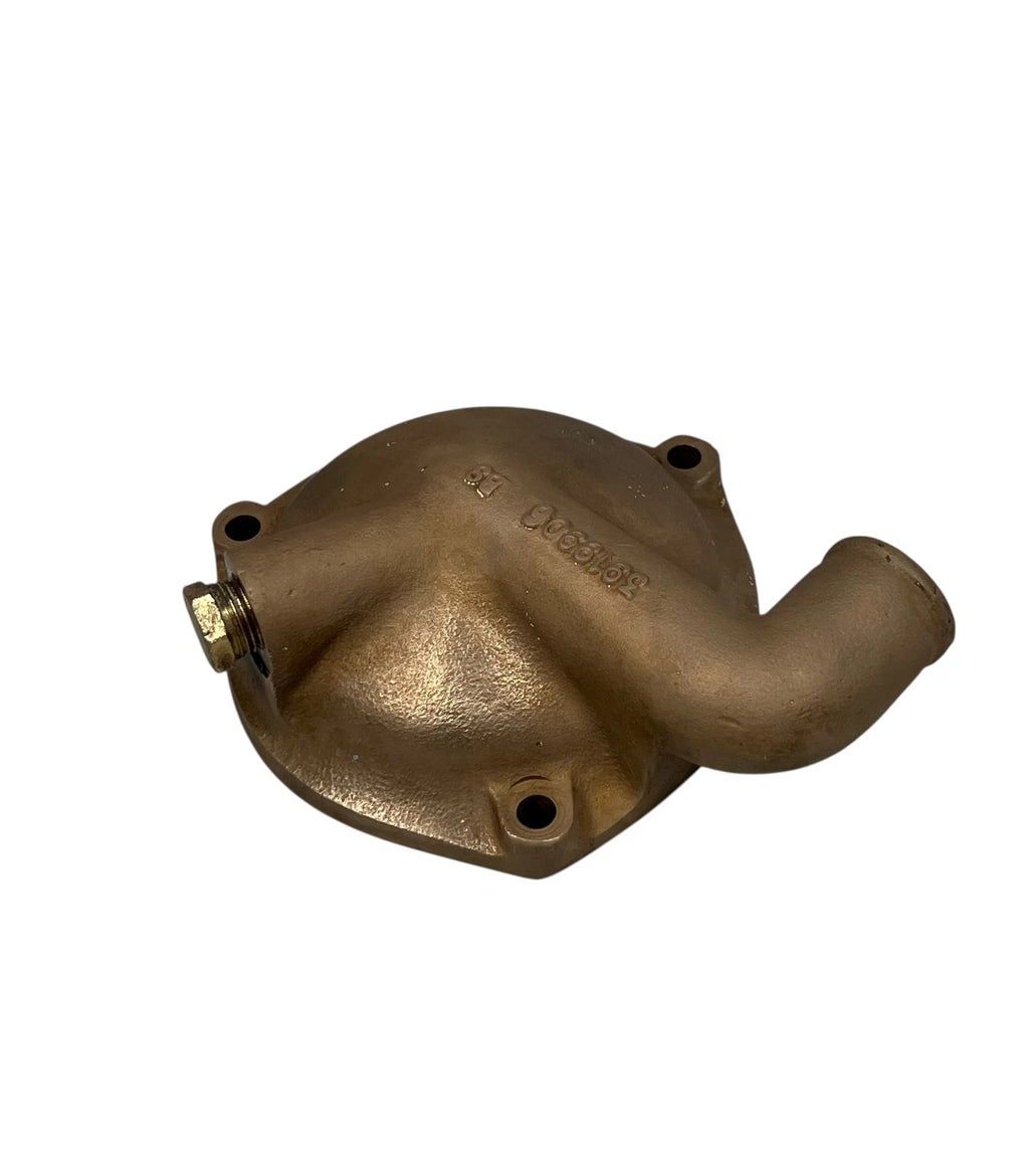 Aftercooler Endcap for Cummins (3919906) 90 Degree w/ Flush Port