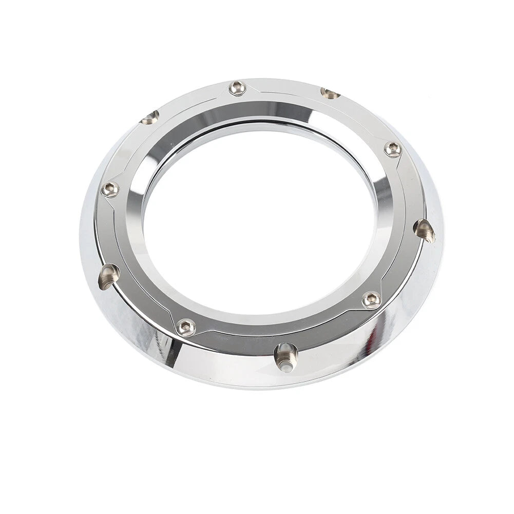 Clear Engine Derby Cover for Harley Street Glide FLHX Road King FLHR (2016–2022)