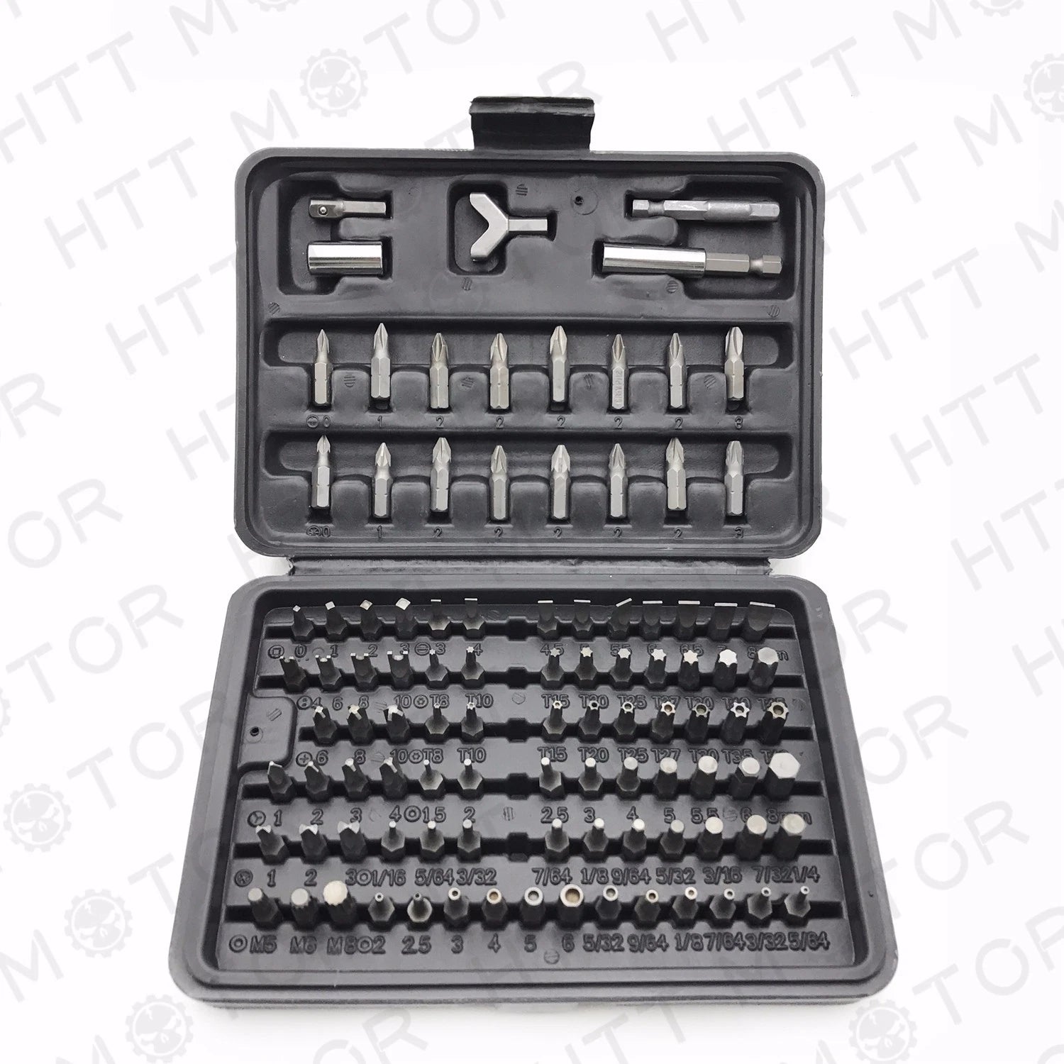 Set of 100 Torx Hex Security Bit Set for Screwdrivers
