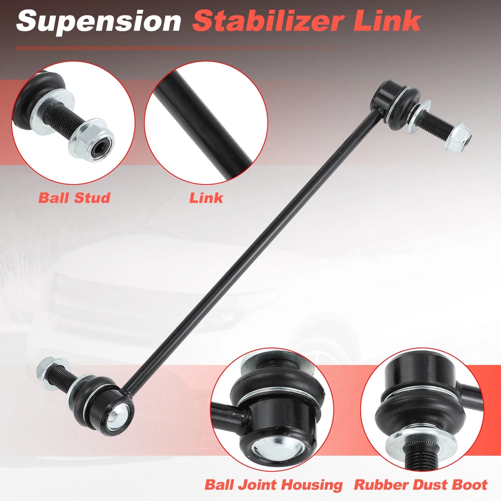 Front Sway Bar End Links for Ford Explorer Police Interceptor (2013–2022)