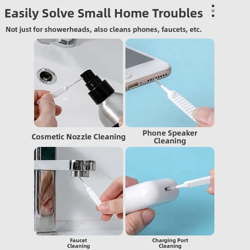10X Shower Head Cleaning Tool with Anti-Slip Handle