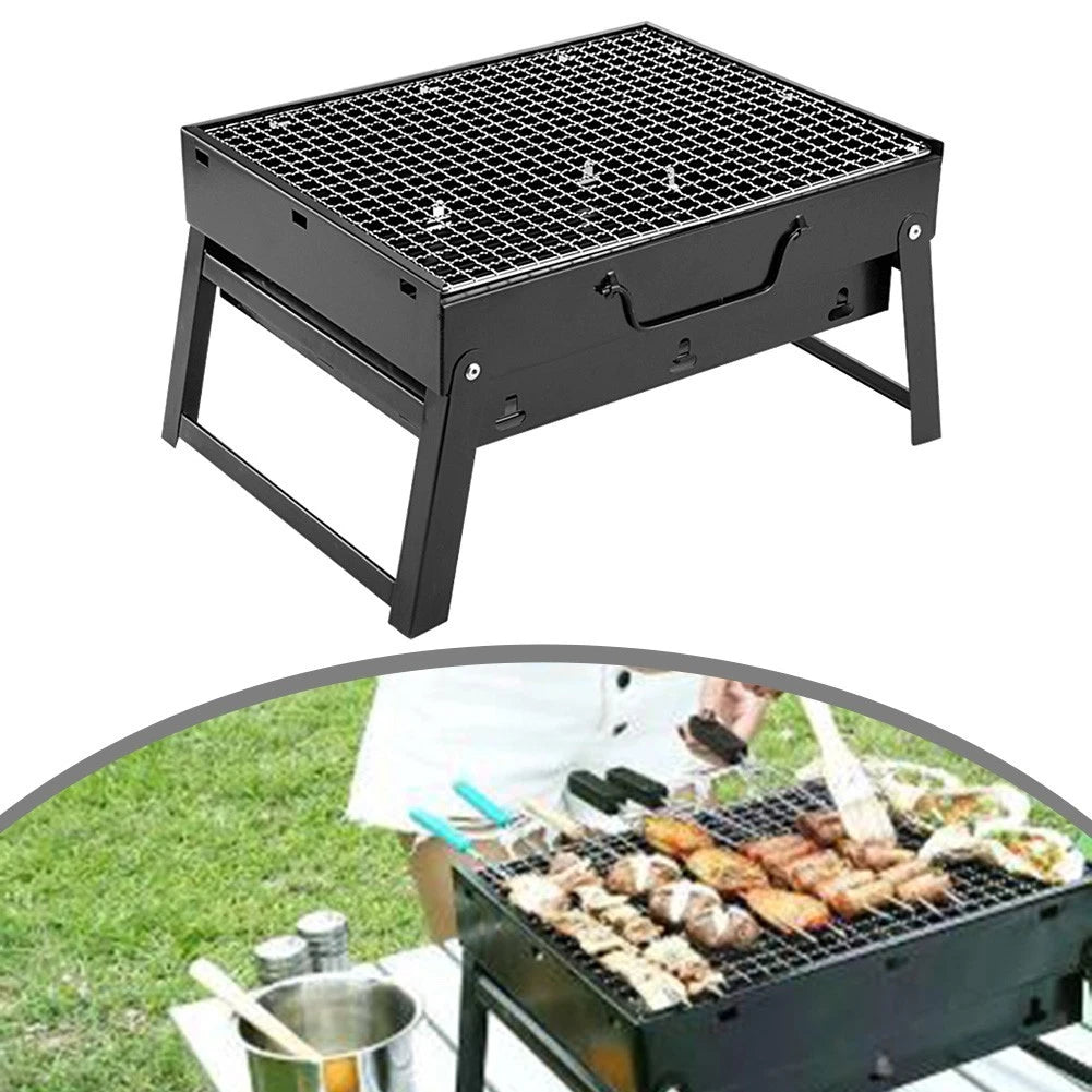 Charcoal Grill Compact Design for Easy Transport and Efficient Airflow Control