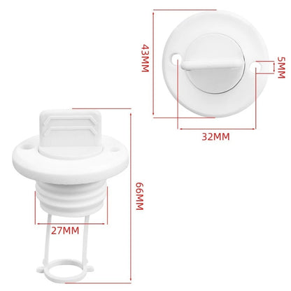 2X Boat Drain for Inflatable Boats (40 to 43 mm)