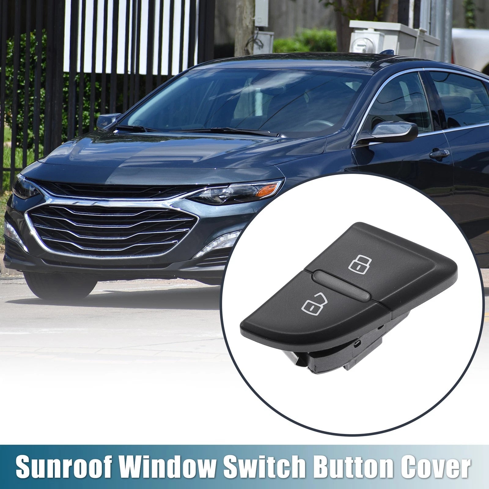 Central Door Lock Switch Button Cover Front Rear Left Right for Audi A4 (2009–2016)