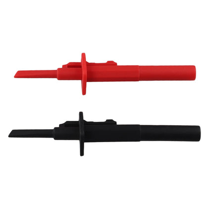 Multimeter Probes Set of 4 - 122mm Length Hook Clamp Quick Test