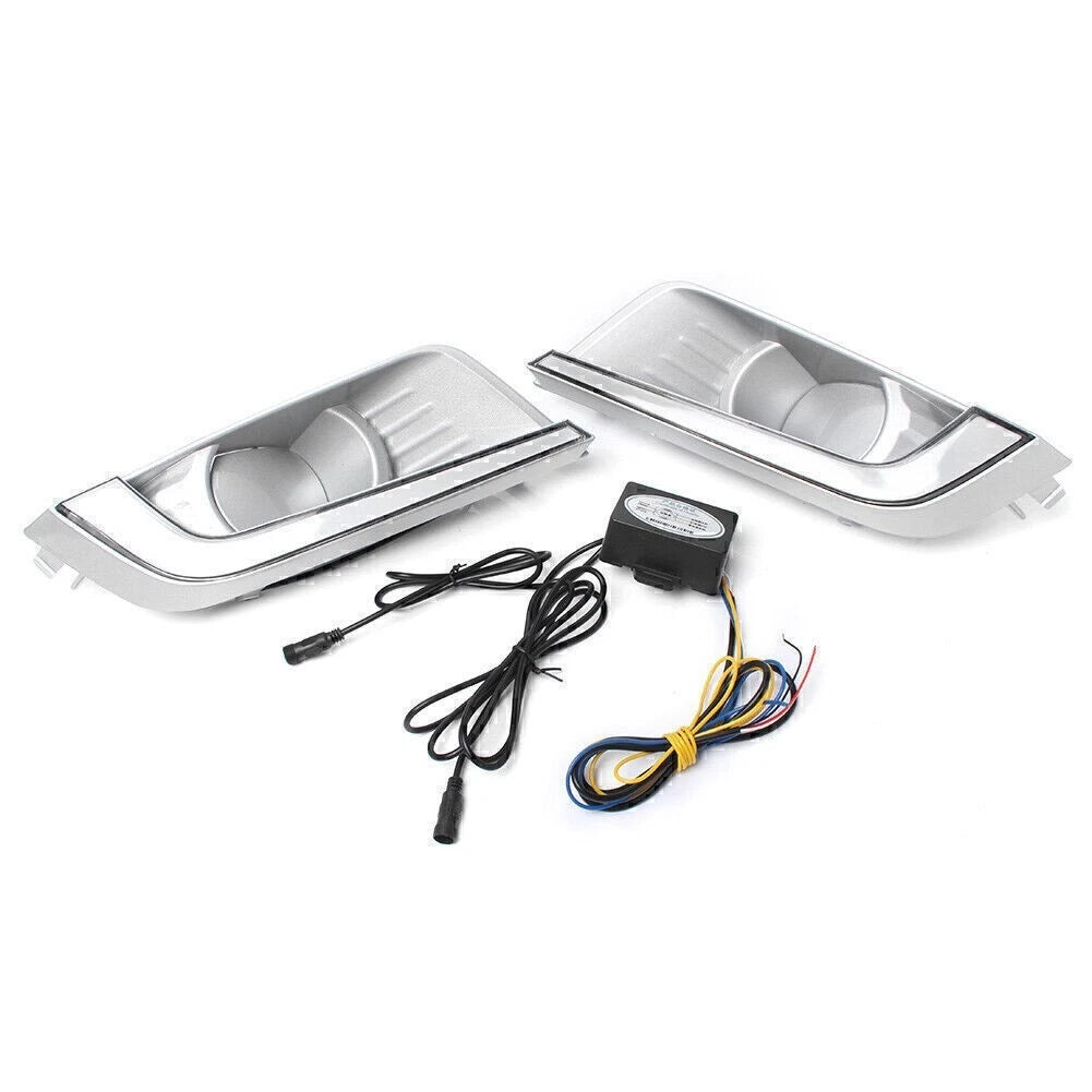 DRL LED Daytime Running Light with Turn Signal for Ford Ranger (2015–2017)