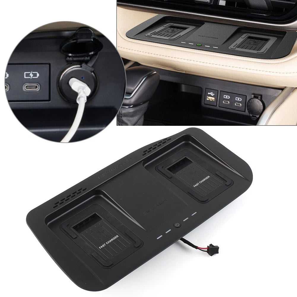 Central Wireless Phone Charger for Toyota Highlander (2020–2024)