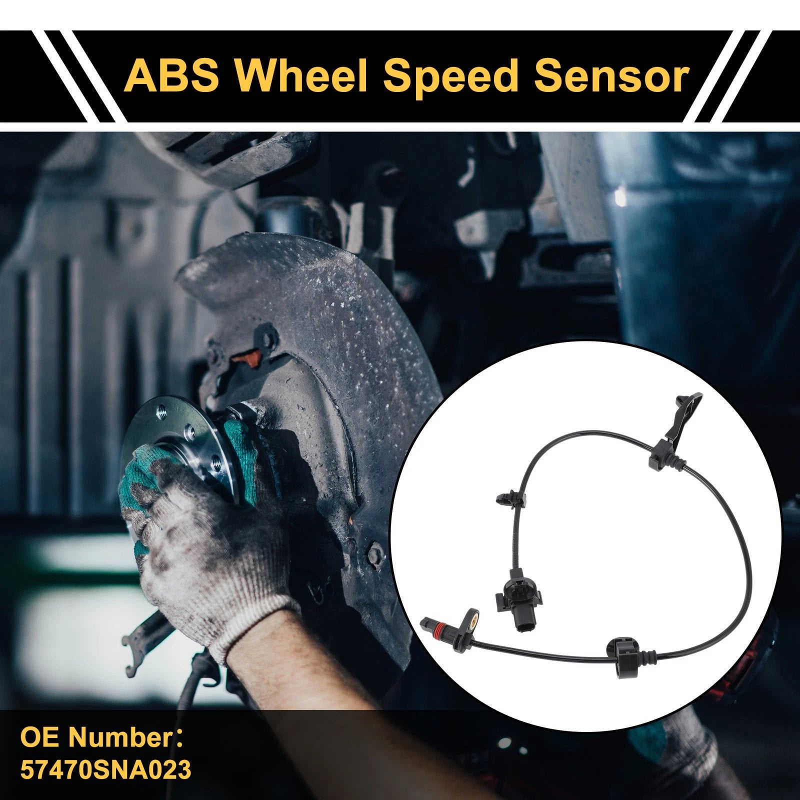 ABS Wheel Speed Sensor Replacement for Honda Civic Rear Right (2012–2015)