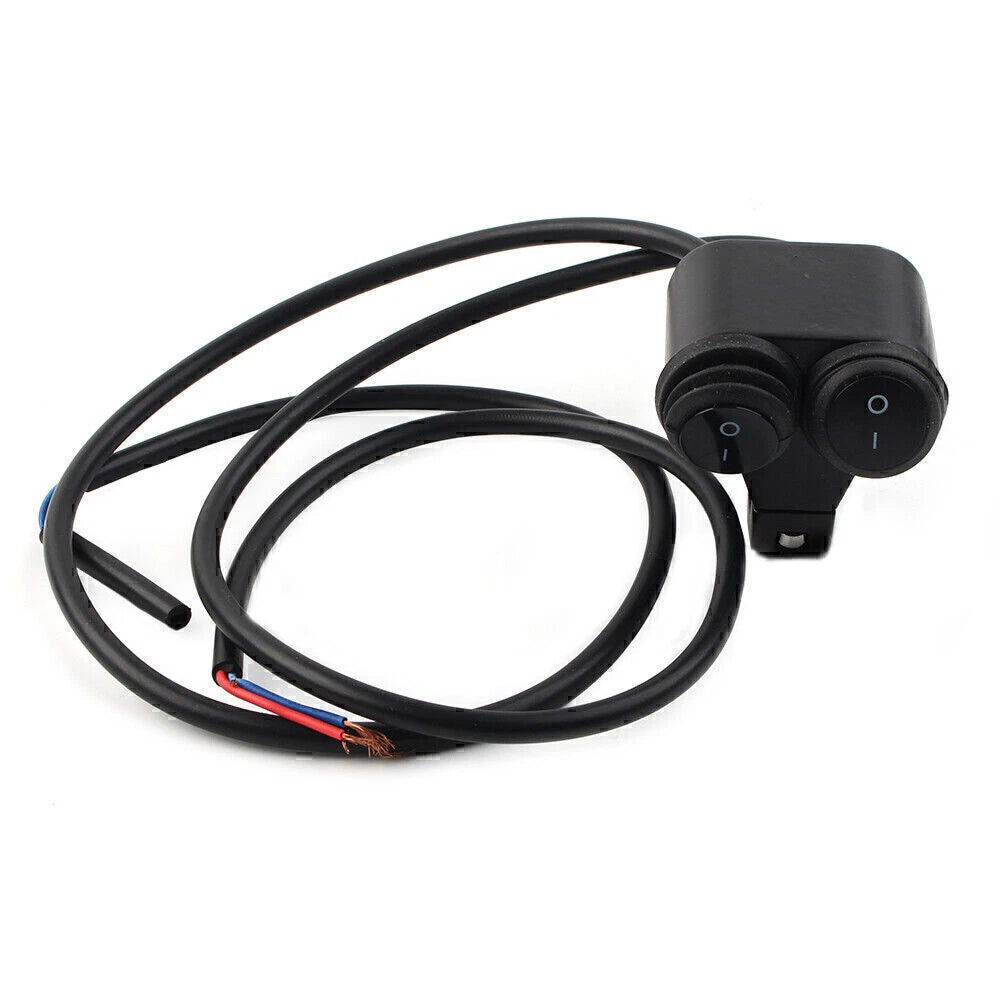 Dual On Off Switch for Scooter (7/8'' 22mm 12V)