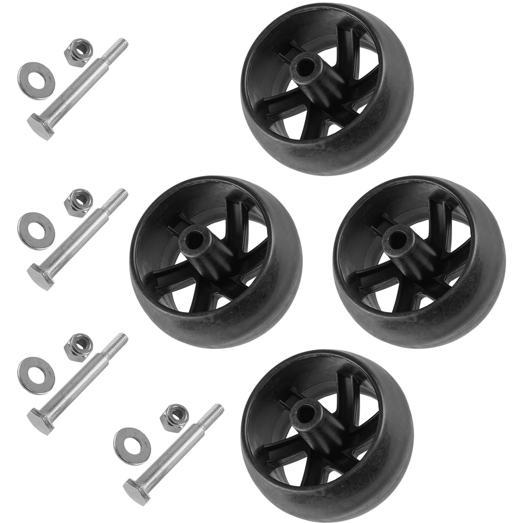 Deck Wheels Replacement Kit for Husqvarna YTH24K48 YTH24K54 (2000–2010)