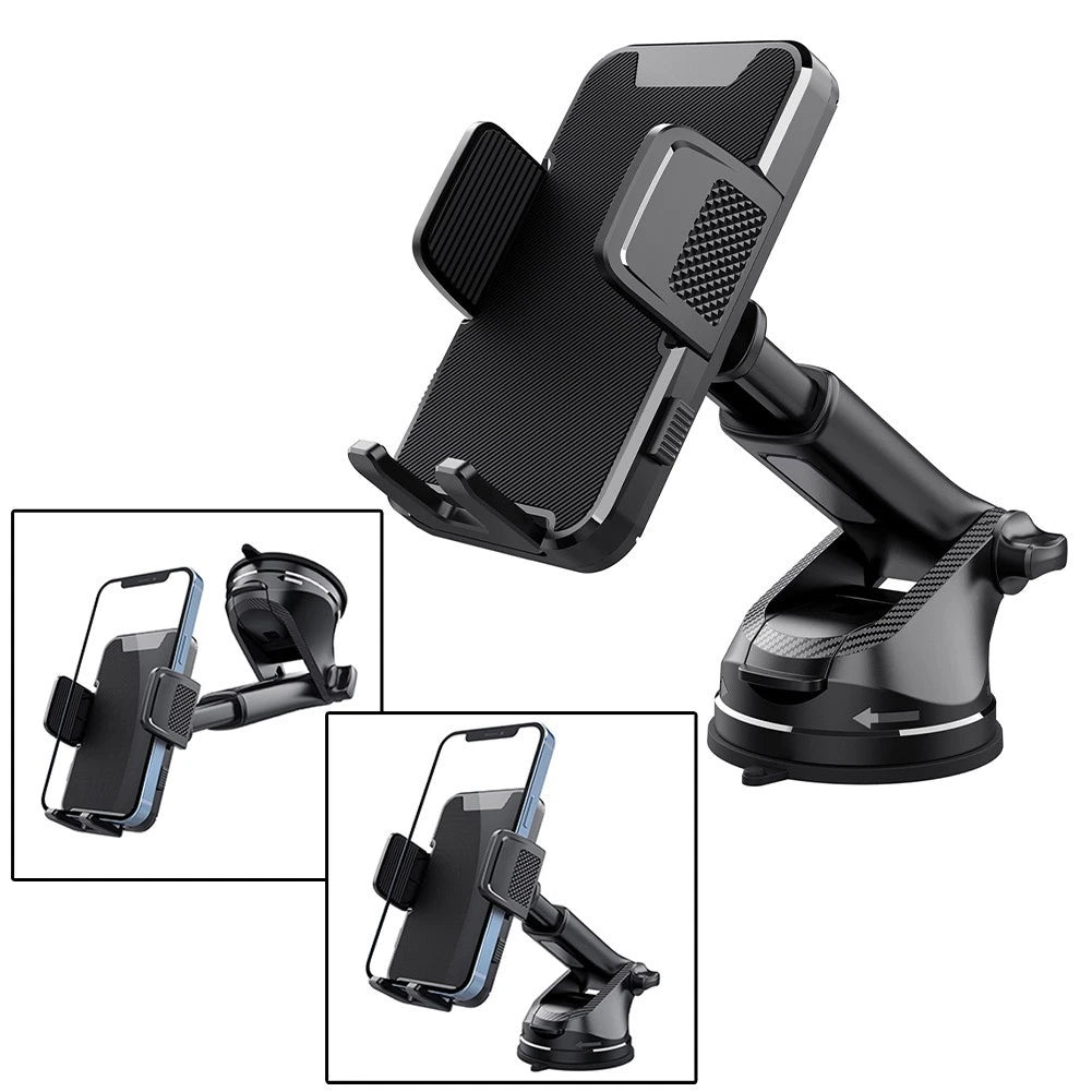 Adjustable Phone Holder for Optimal Viewing in Vehicles