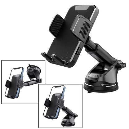 Adjustable Phone Holder for Optimal Viewing in Vehicles