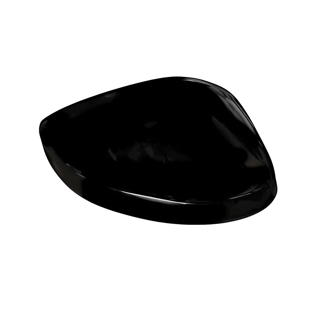 Right Side Mirror Cover Cap Gloss Black For 2022-2024 Honda Civic No-Blinker
