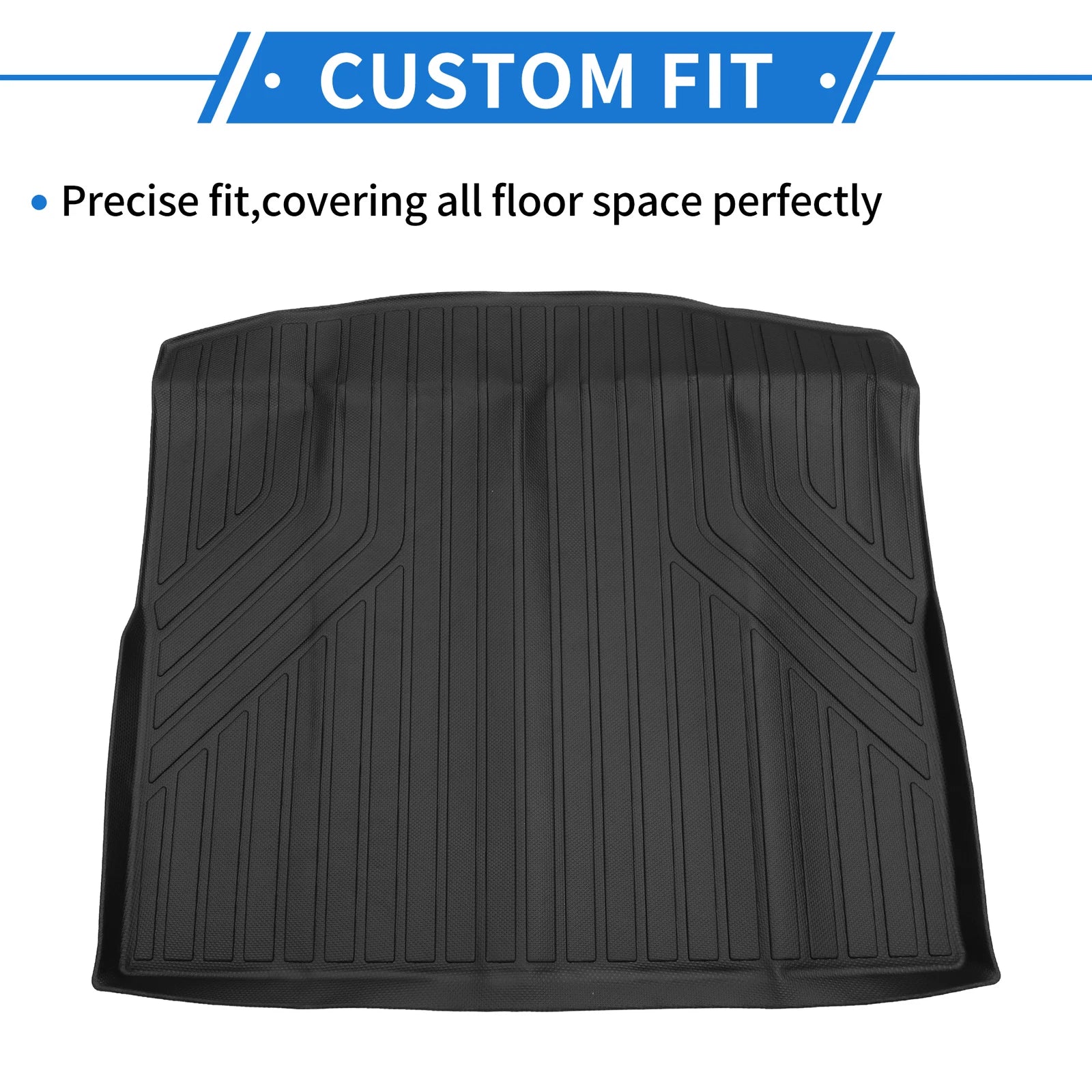 Cargo Liner Rear Trunk Mat TPE for Volkswagen Golf Alltrack (2017–2019)