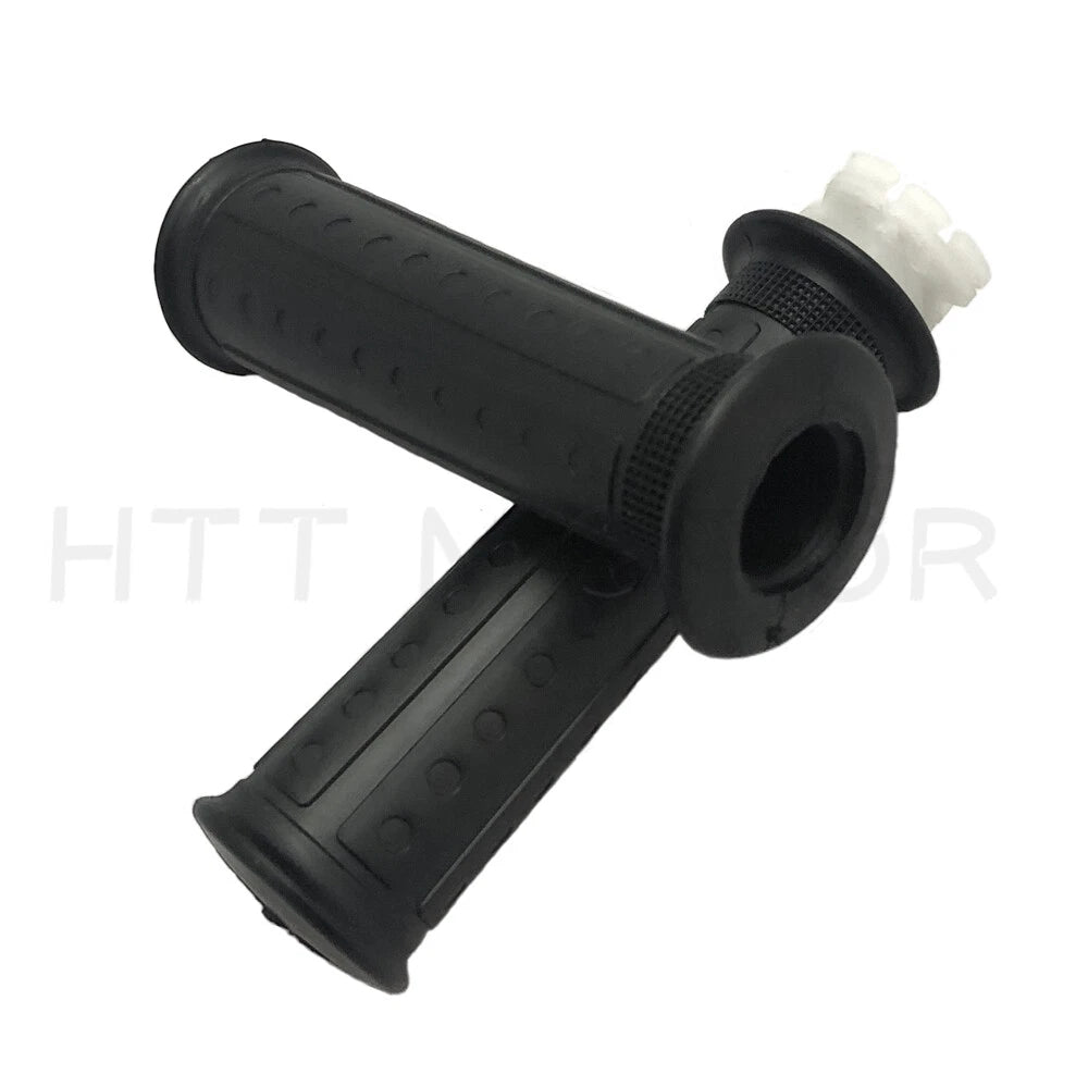 2X 7/8" Rubber Handlebar Hand Grips for Motorcycle Cafe Racer (CA)