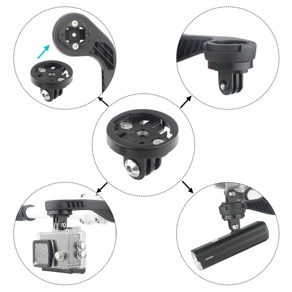 Aluminium Alloy Action Camera Adapter for Garmin Mount