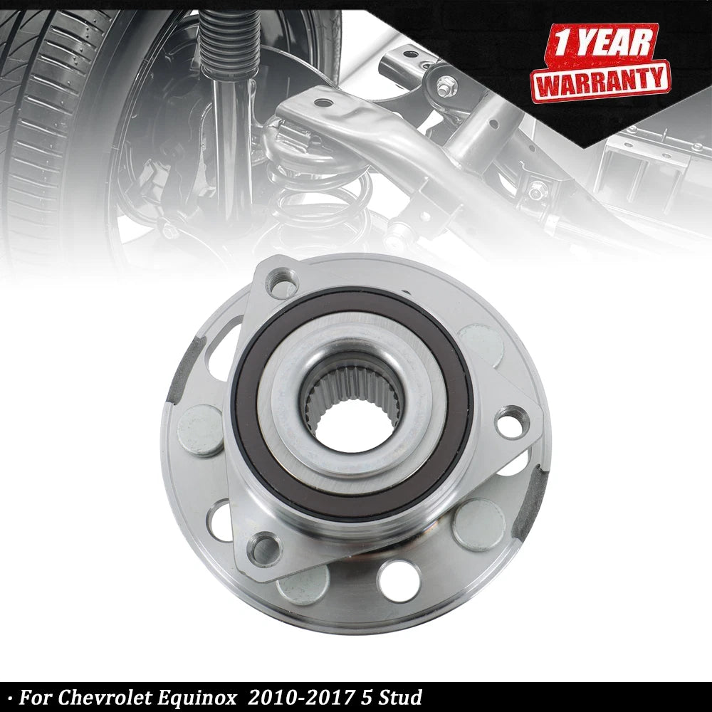 Front Wheel Hub Bearing Assembly for Chevrolet Equinox (2010–2017) 5 Stud