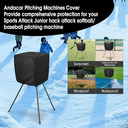Pitching Machine Cover for All Weather Protection (60x60x80cm)