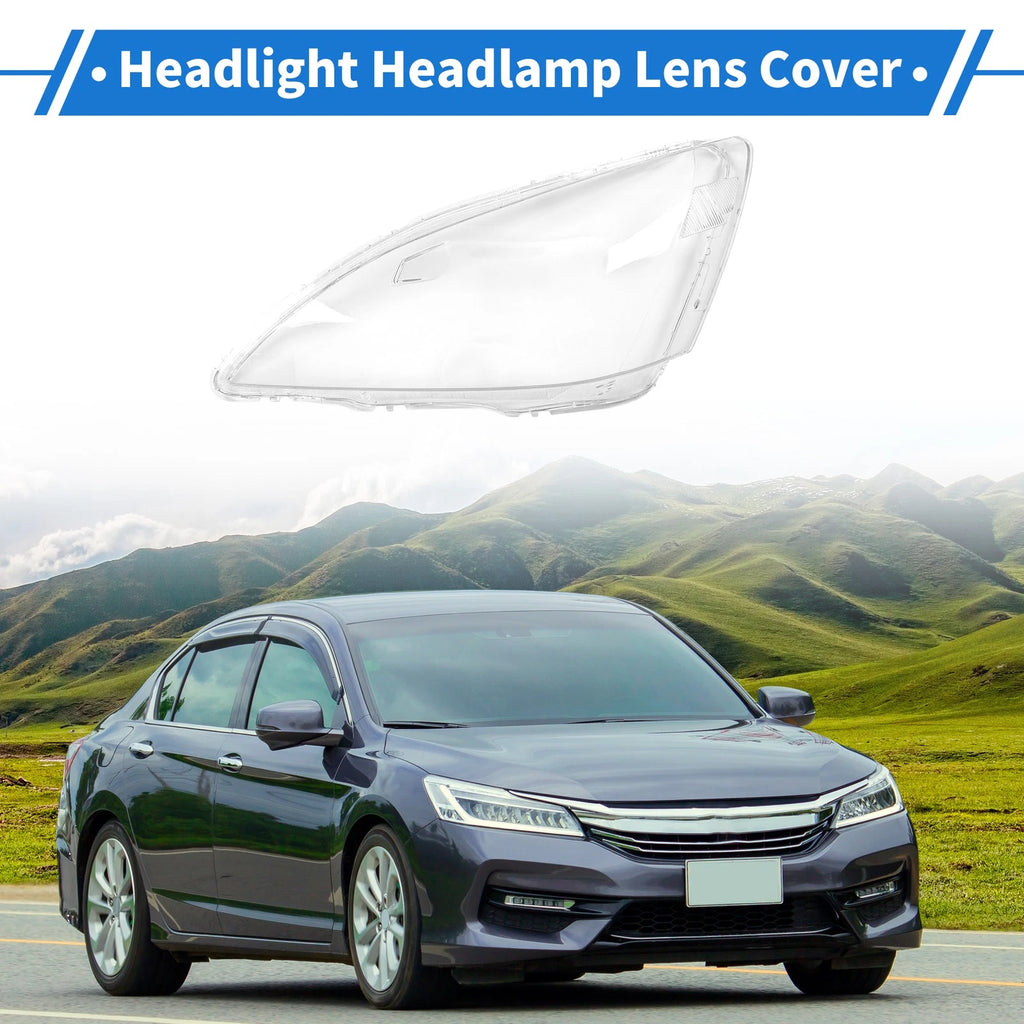 1 Pcs Headlight Lens Cover Front Left Replacement for Honda Accord (2003–2007)