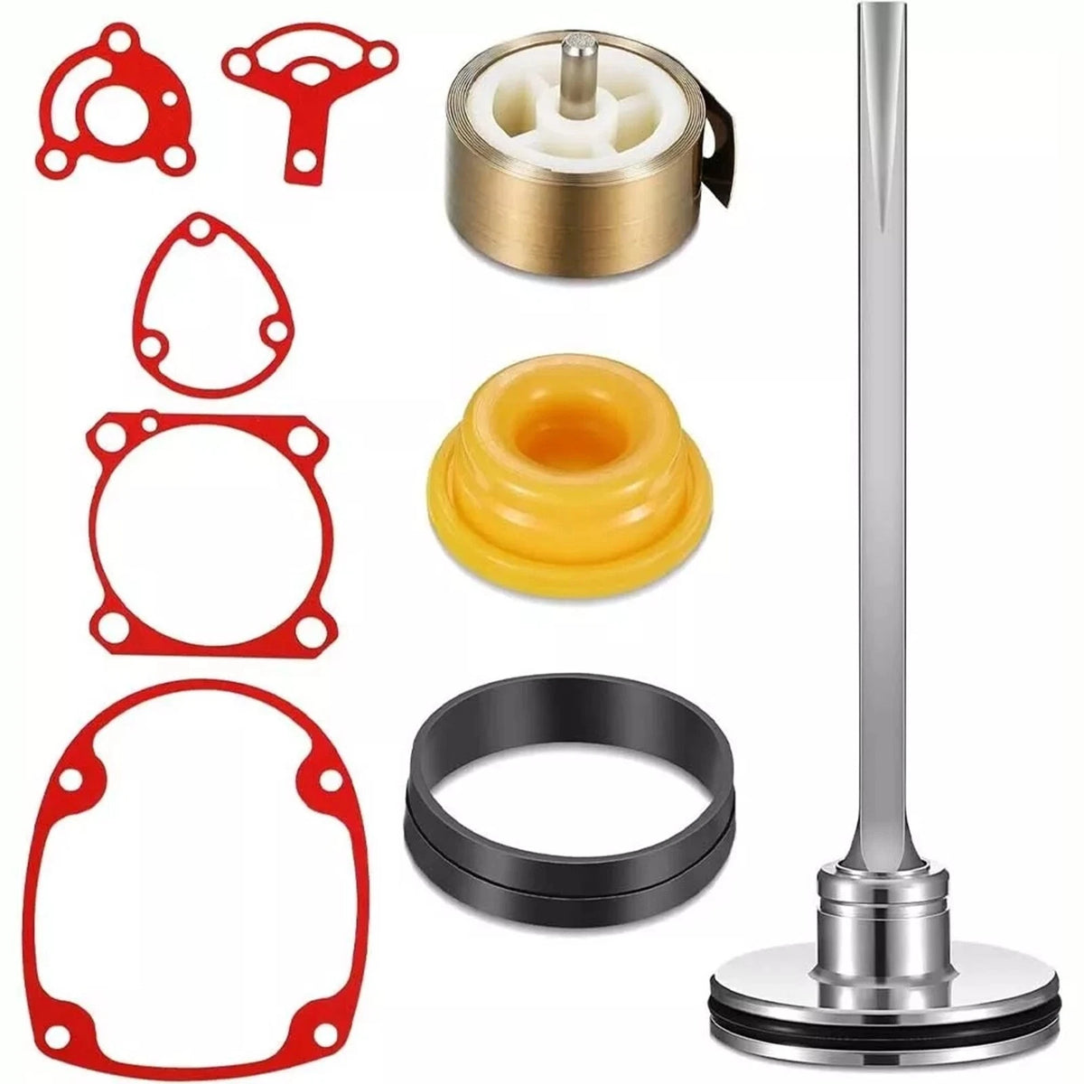 Piston Rod Spring Repair Gasket Bumper for Hitachi NR83A3 NR83A3S