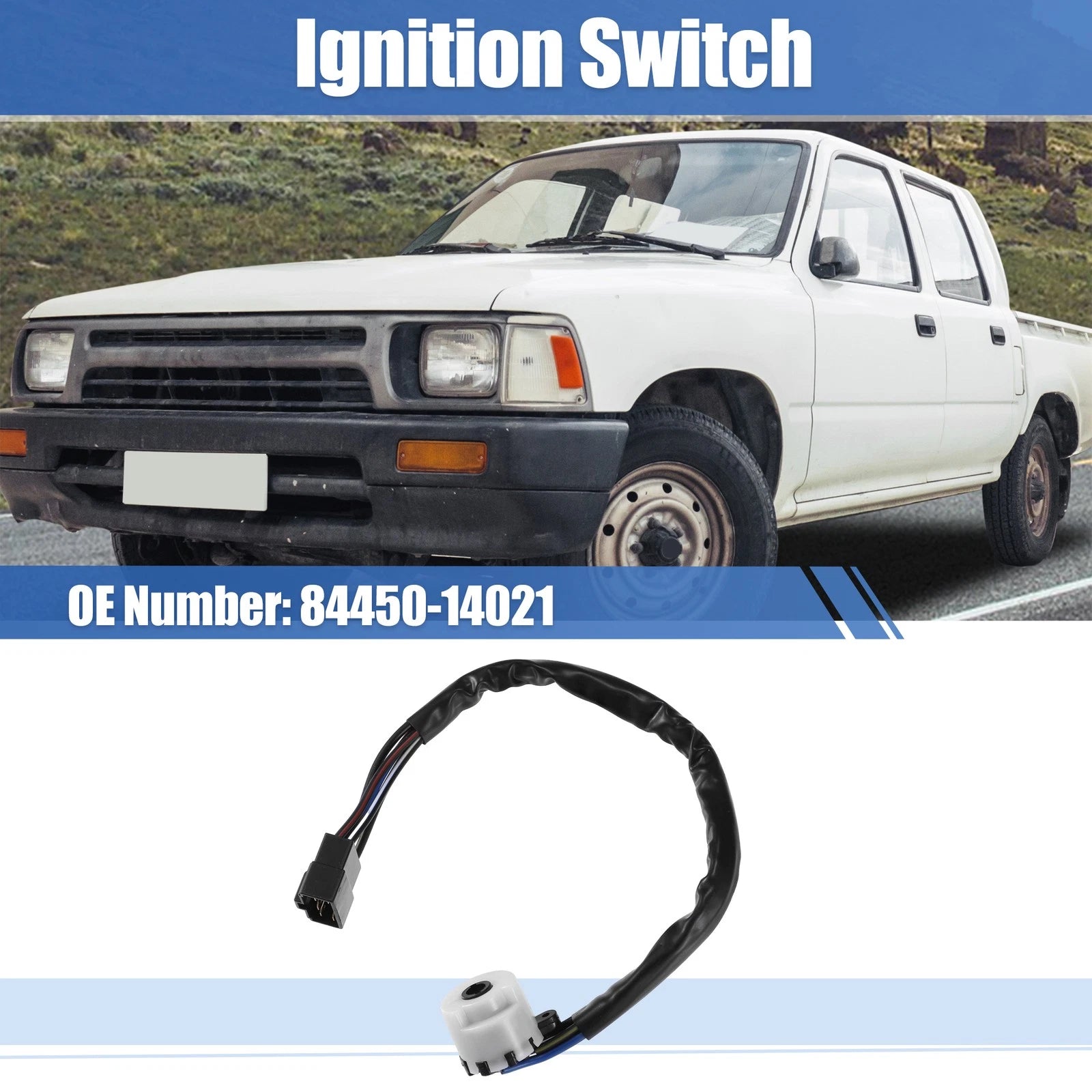Ignition Switch for Toyota Pickup (1979–1981) Replacement Key Switch