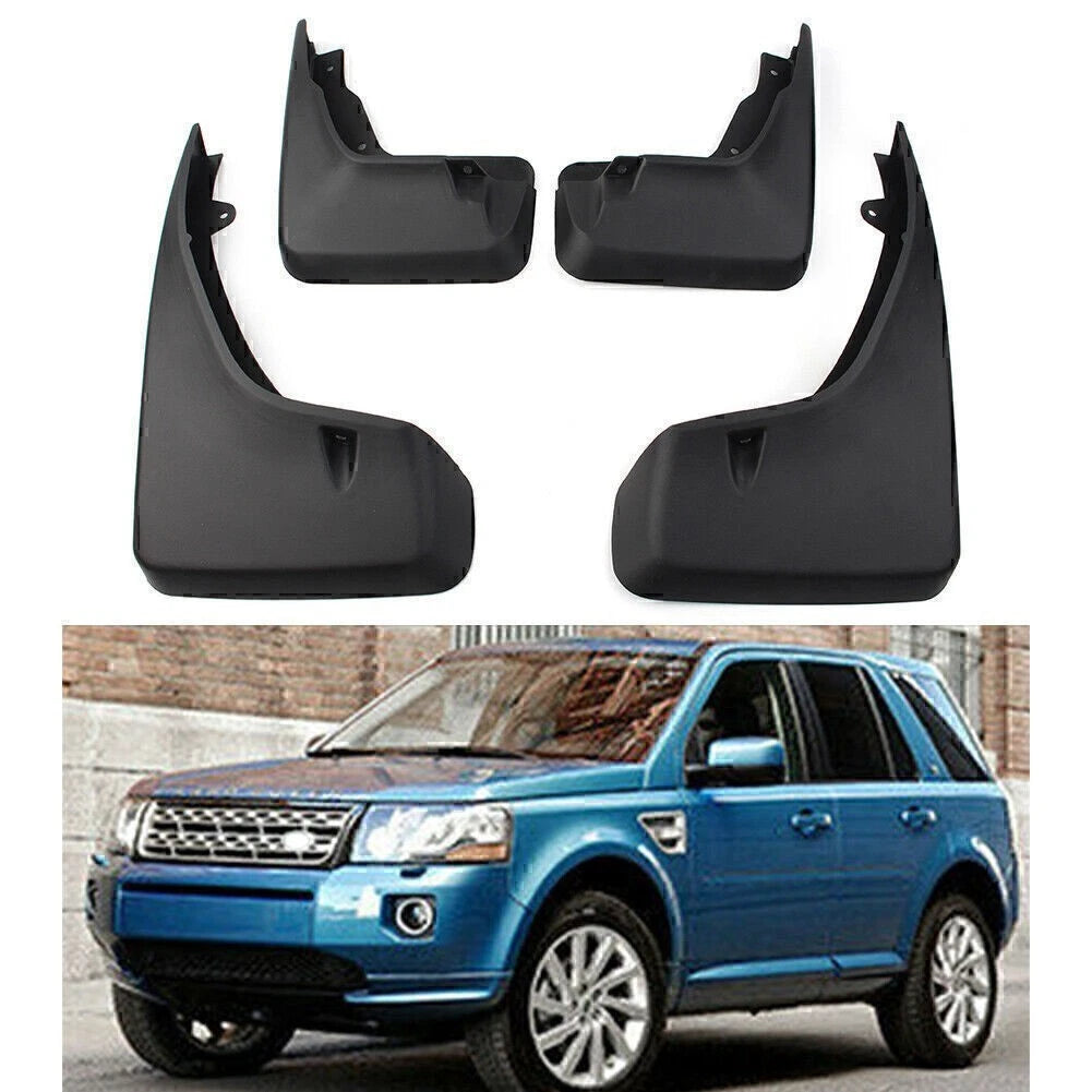 Set of 4 Mud Flaps Splash Guards for Land Rover LR2 (2015–2018)