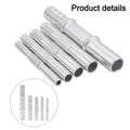 5PCS Aluminium AC Hose Barb Straight Splice Fitting for