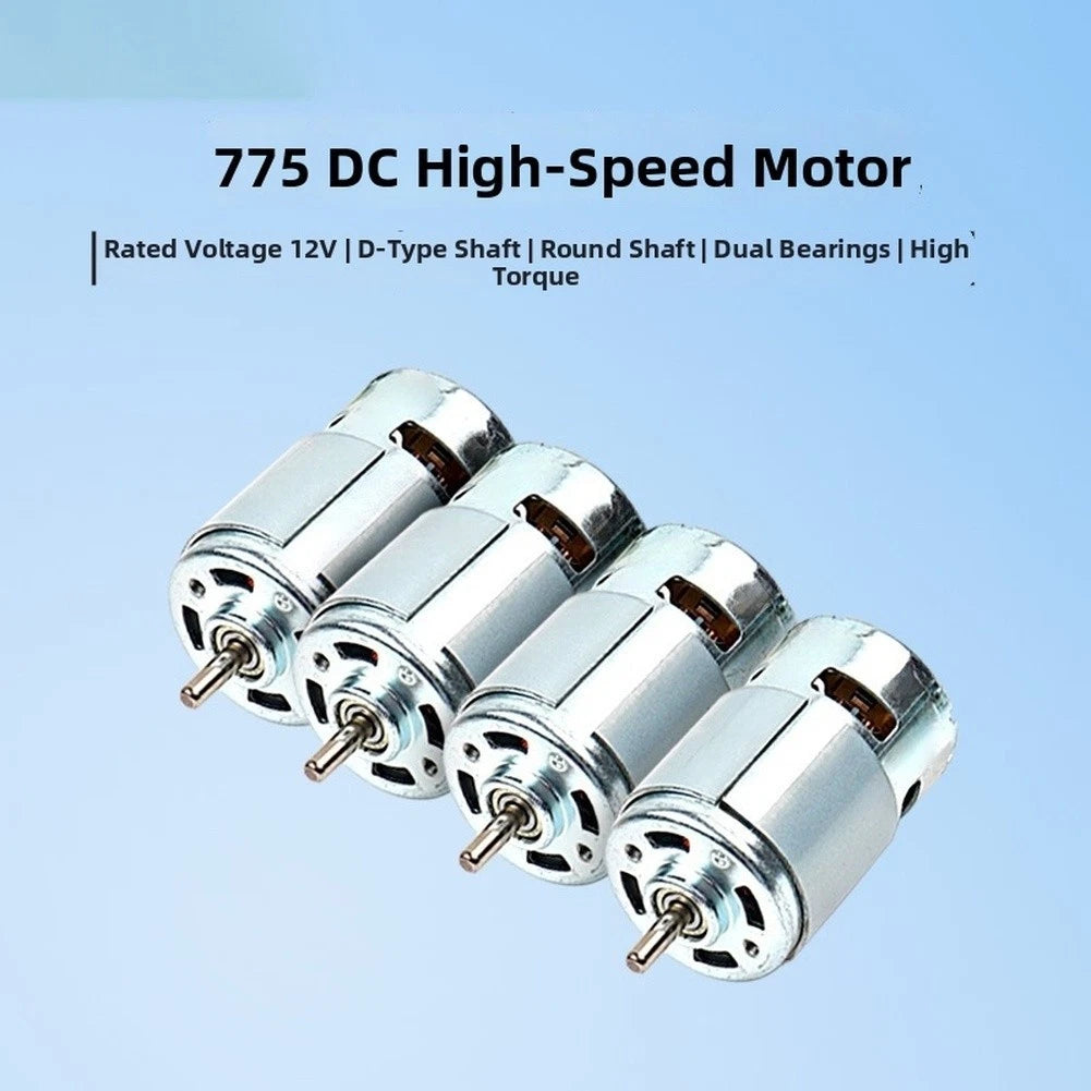 Compact 775 DC Motor 12V 24V for Model Engineering Projects