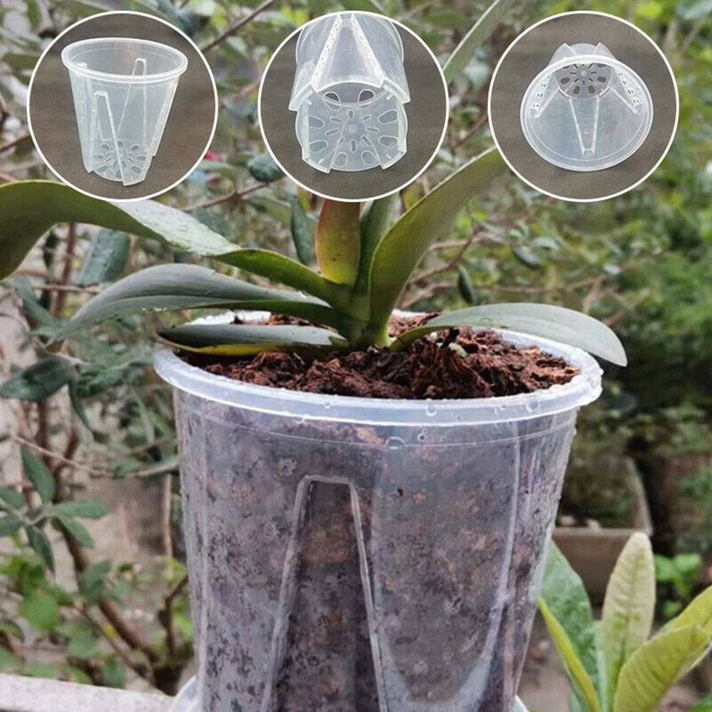 16cm Plastic Flower Pot for Home Balcony