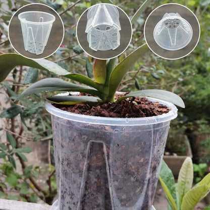 16cm Plastic Flower Pot for Home Balcony