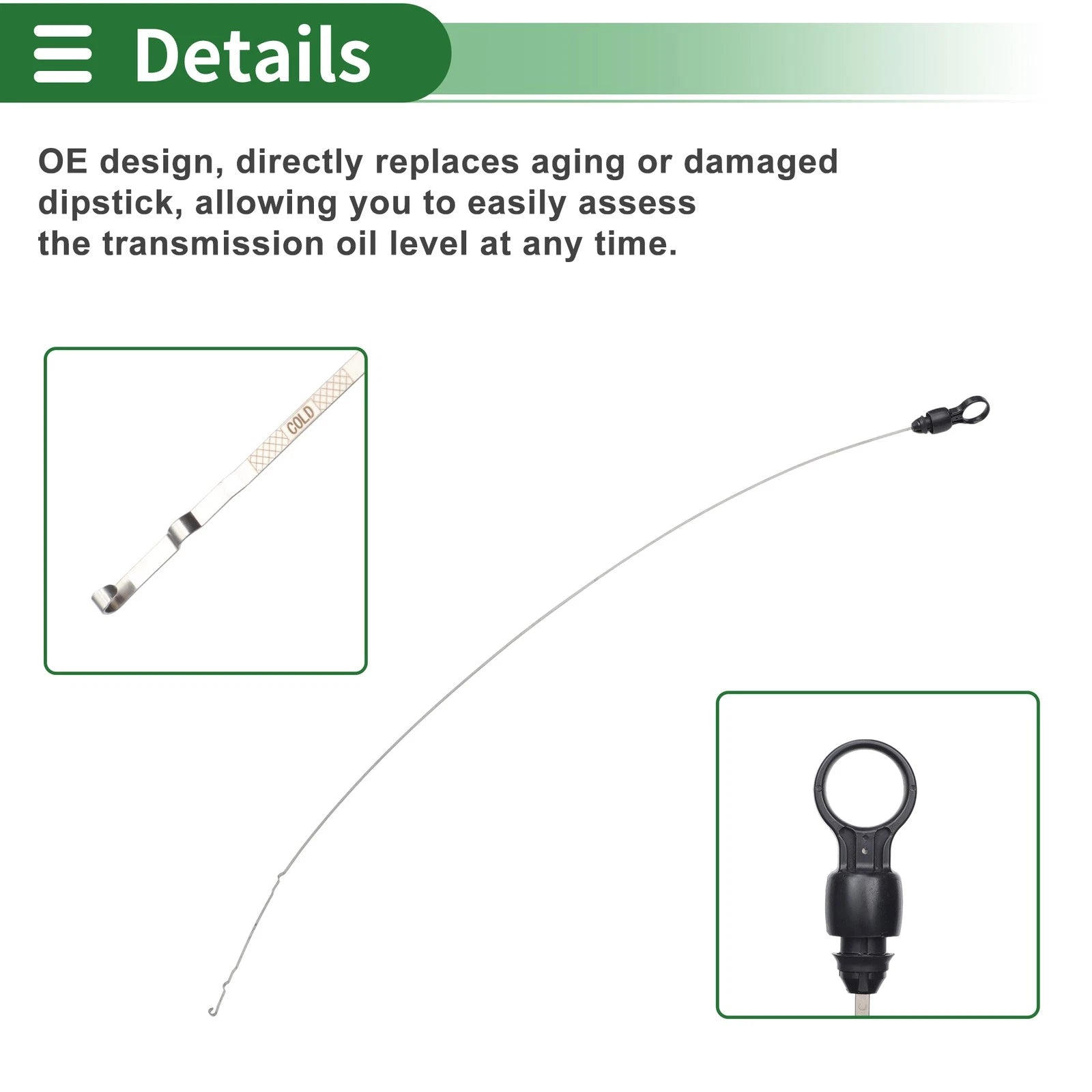 Oil Level Dipstick Replacement for Audi A4L 2.0T (2009–2016)