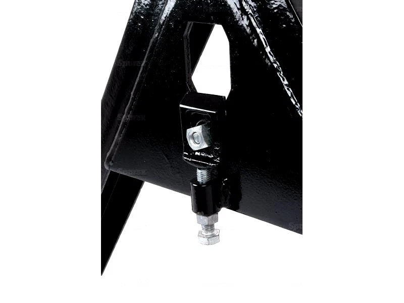 A Frame Implement Attachment for Link Box Yard Scrape Bale Spike (CAT 1/2)