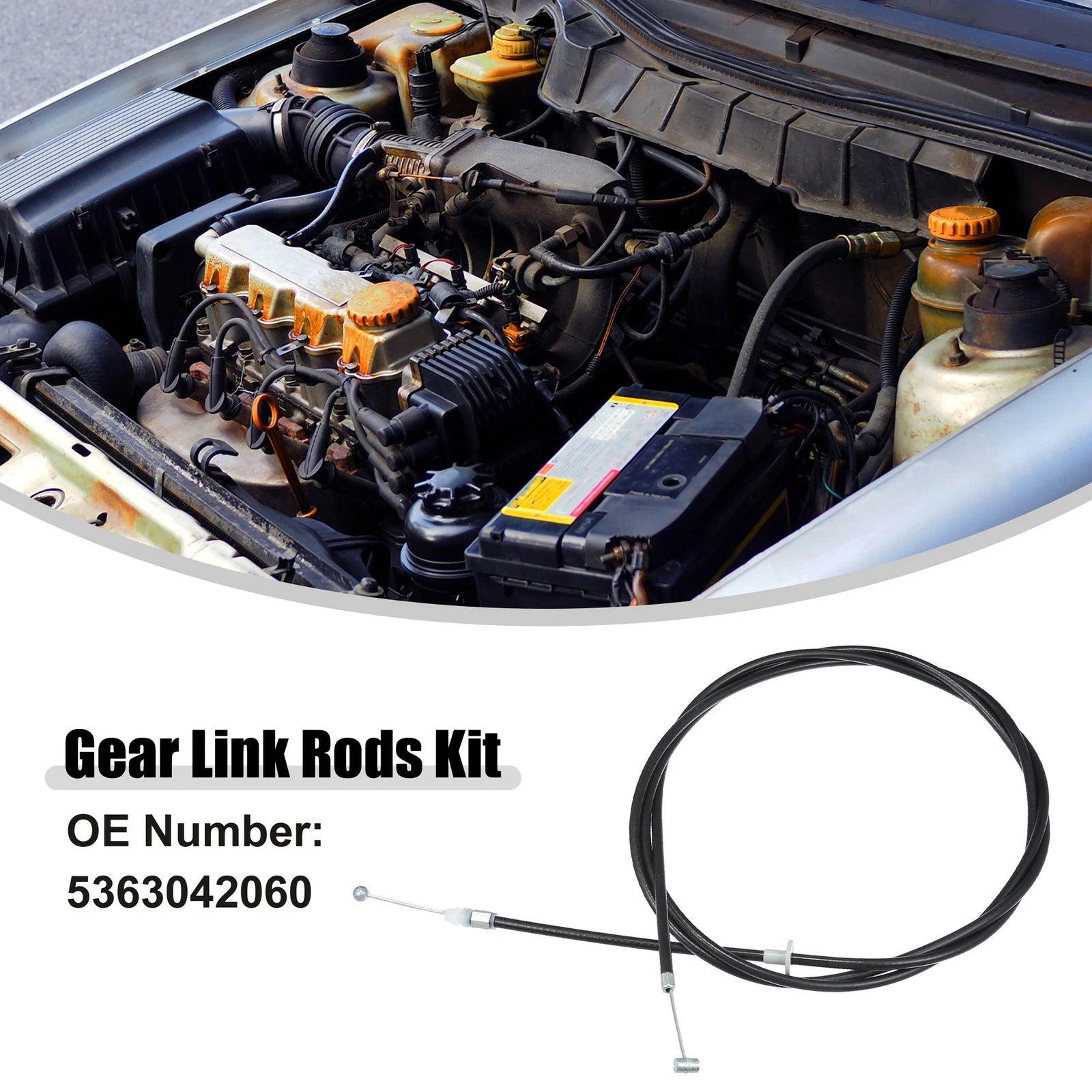 Front Hood Latch Release Cable Replacement for Toyota RAV4 (2001–2005)