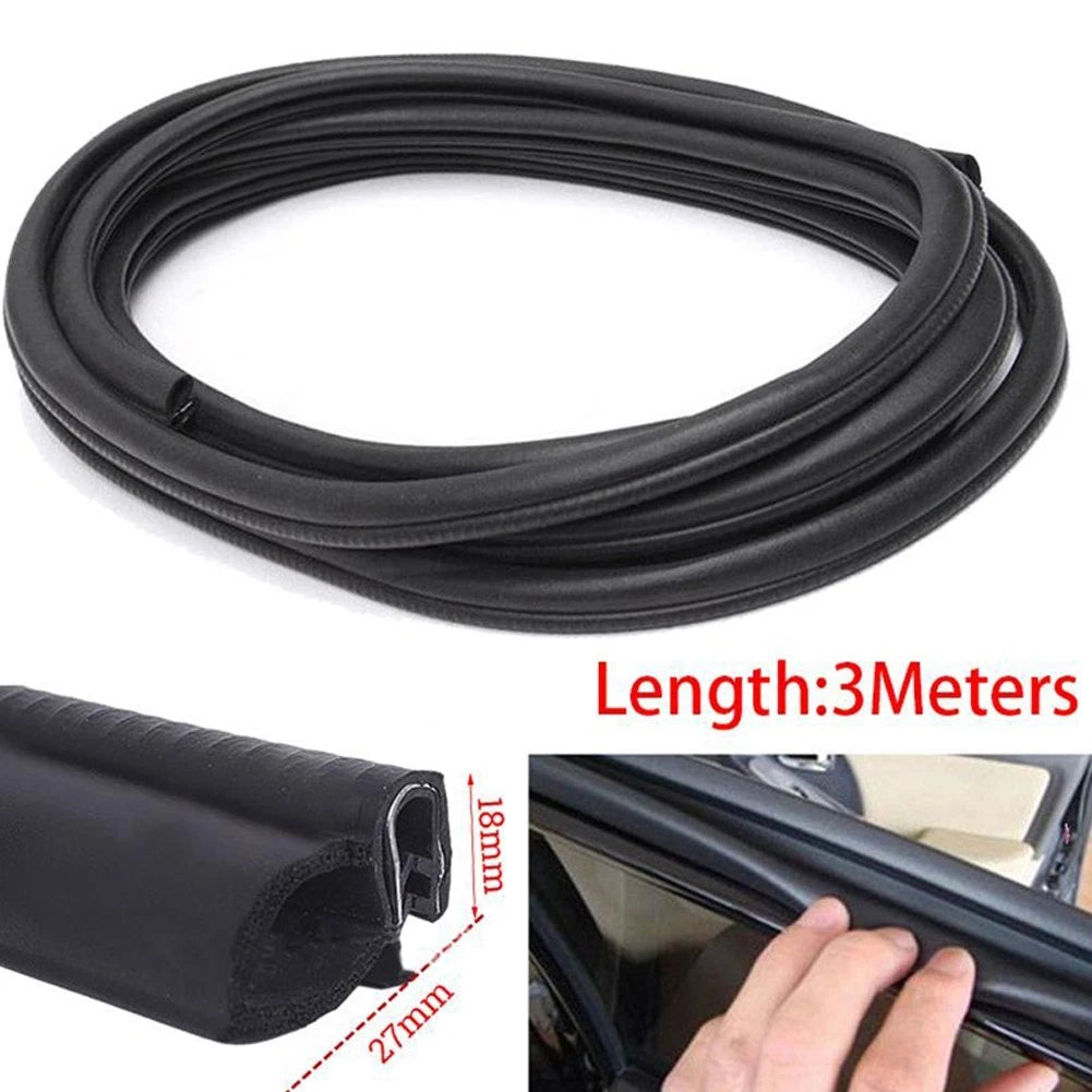 3M Rubber Door Sealing Gasket Tape Strip for Car Vehicle