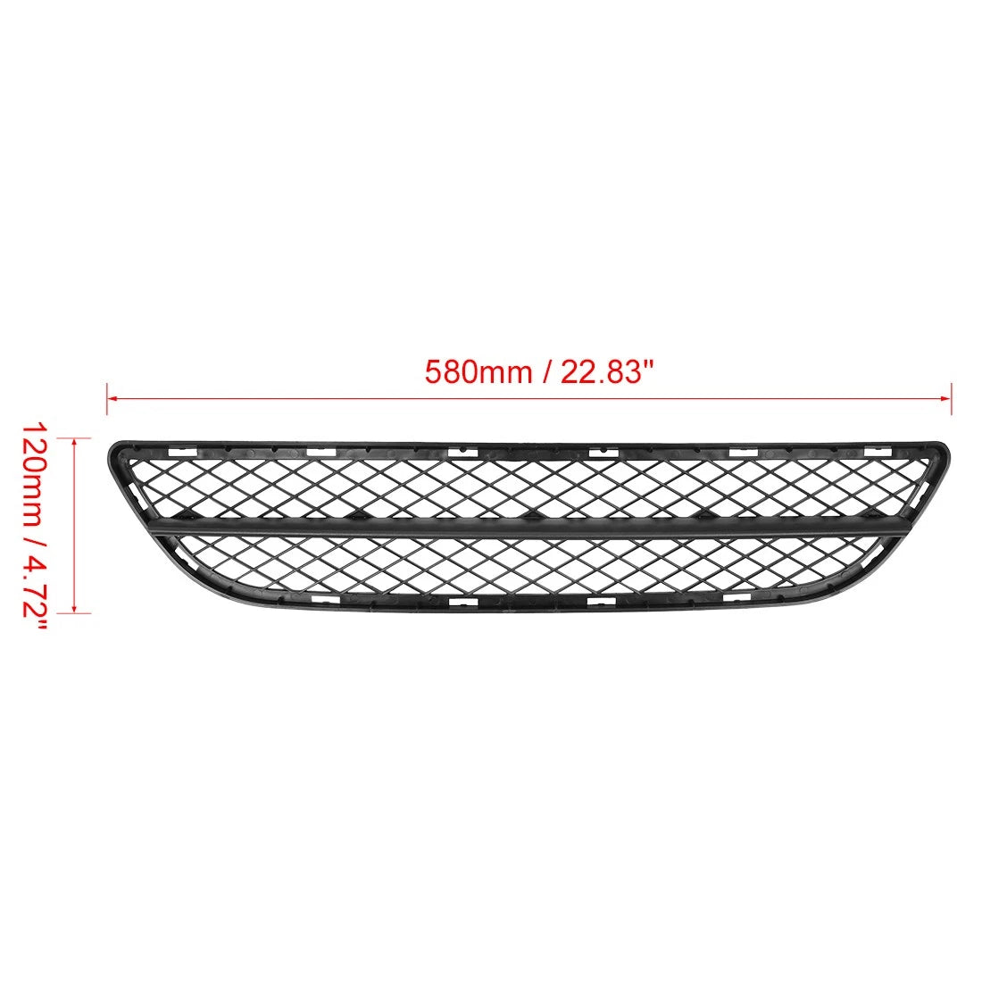 Front Lower Center Grille Cover Replacement for BMW 335xi (2007–2008)