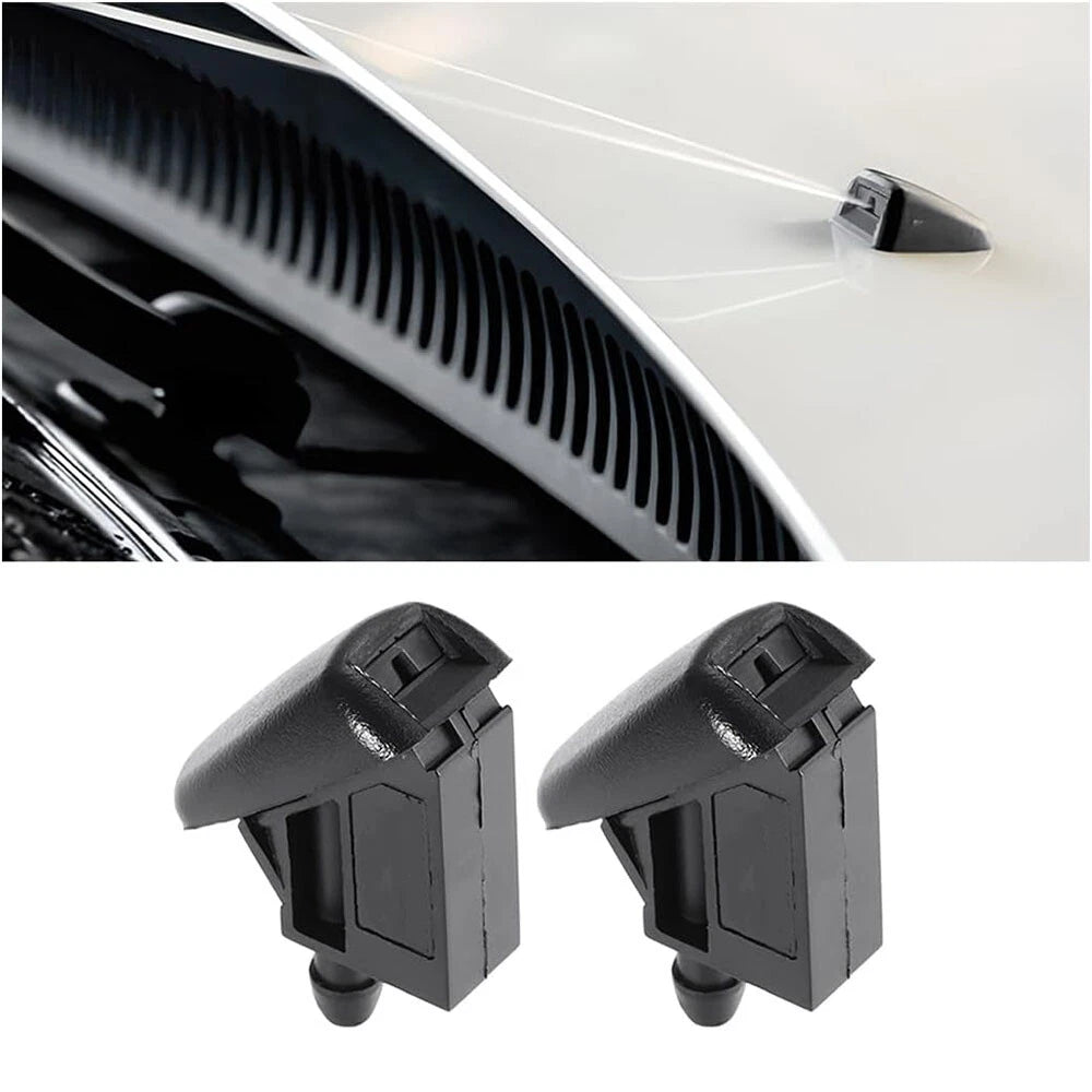 2X Windshield Wiper Washer Nozzle Spray Jet for Ford Focus C-Max (2004–2015) BM5117666AB