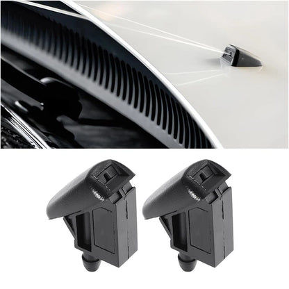 2X Windshield Wiper Washer Nozzle Spray Jet for Ford Focus C-Max (2004–2015) BM5117666AB