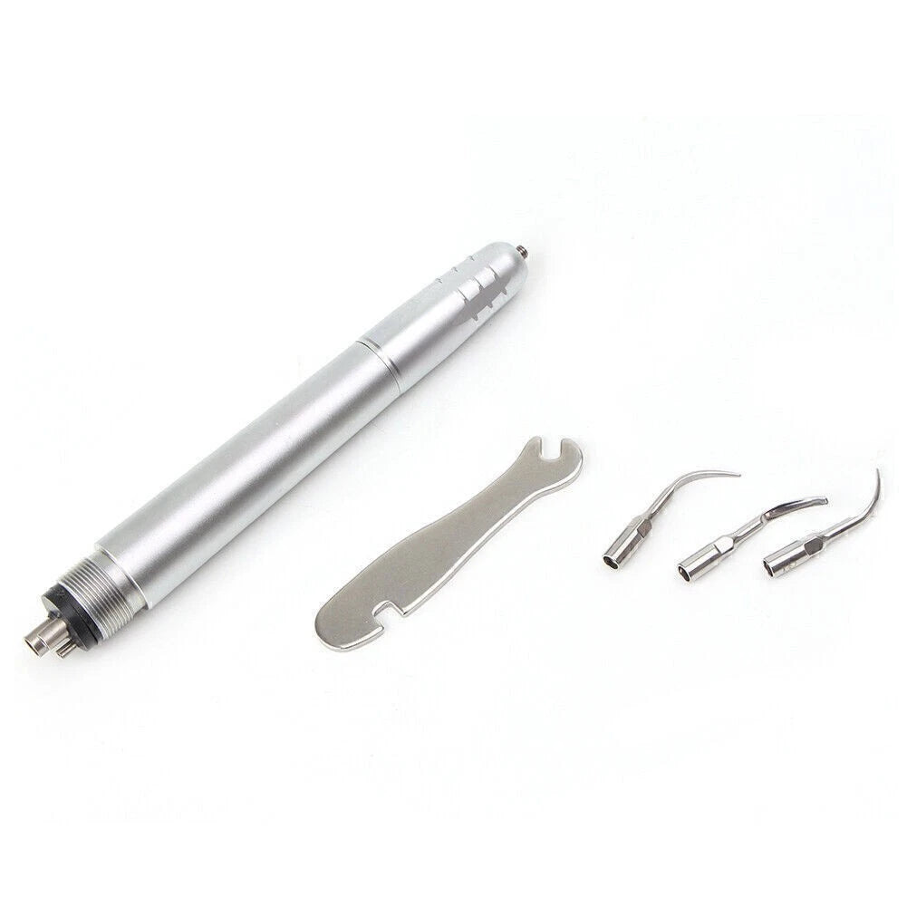 Ultrasonic Air Scaler Handpiece Instrument with 3 Tips for Dental Use