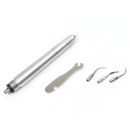 Ultrasonic Air Scaler Handpiece Instrument with 3 Tips for Dental Use