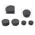 4X Frame Hole Cover Caps Plug Rubber for Honda CBR1000RR (2004–2007)