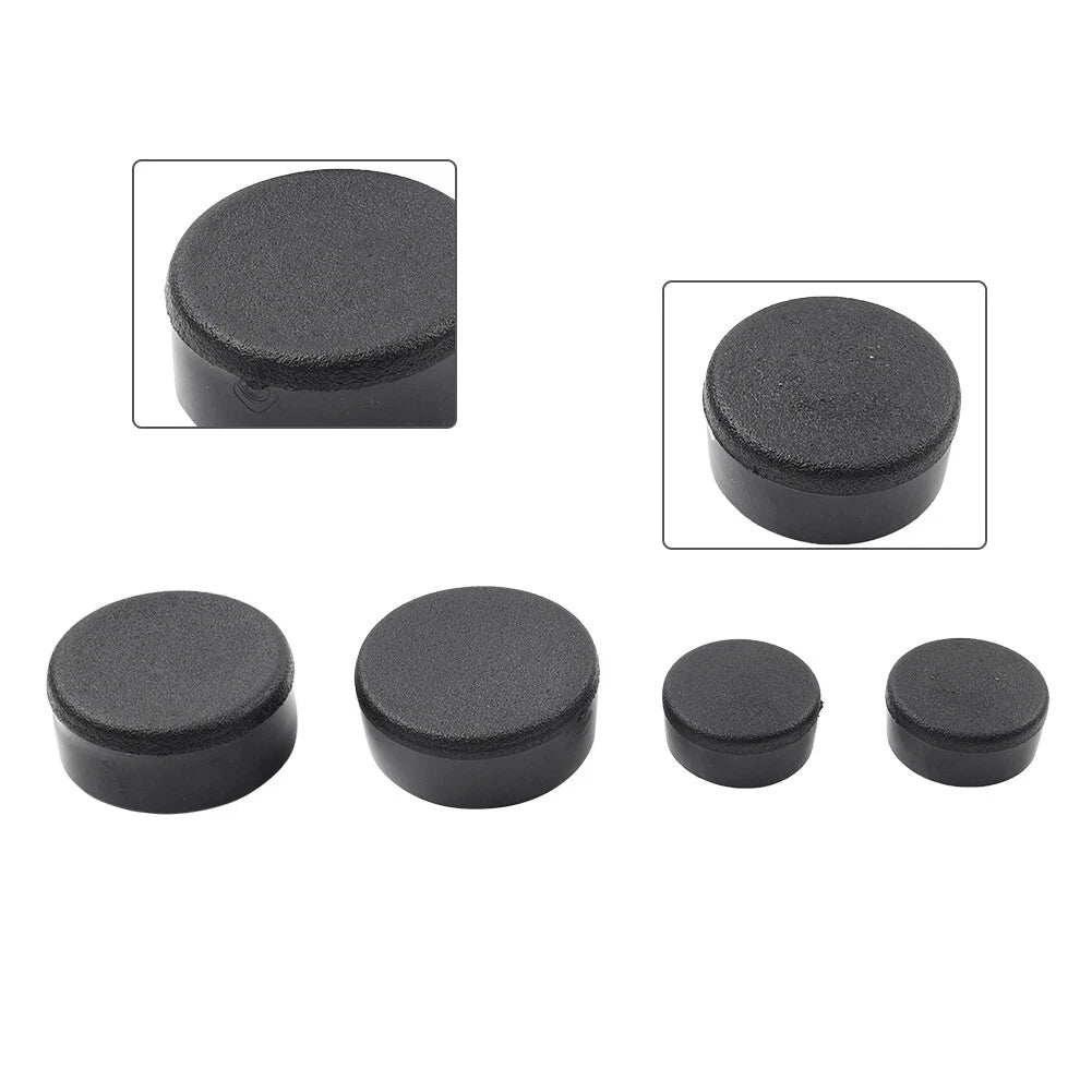 4X Frame Hole Cover Caps Plug Rubber for Honda CBR1000RR (2004–2007)