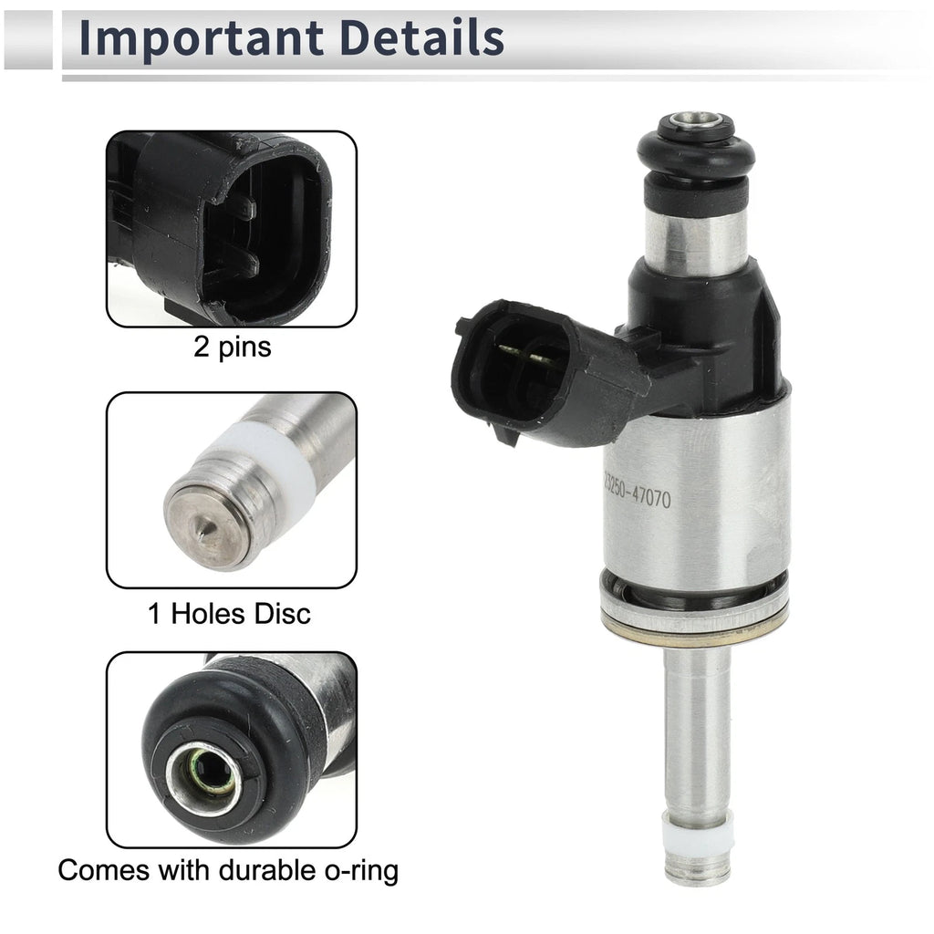 Fuel Injector Replacement for Toyota CH-R Corolla 1.2 8NR-FTS (2017–2019)