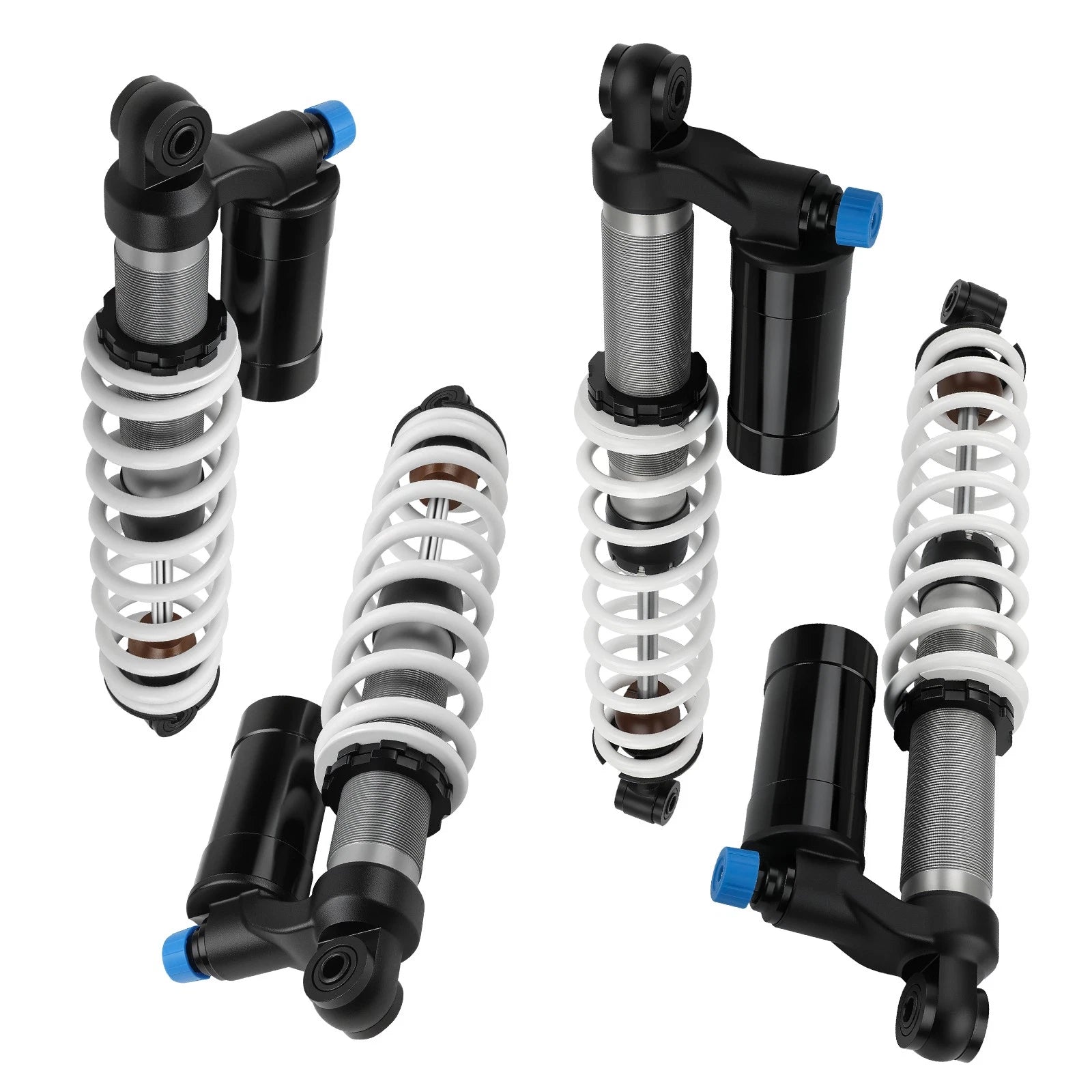 Set of 2 Front Rear Air Shocks Absorber 7043874 7043854 for Polaris Scrambler 850 (2013–2025)