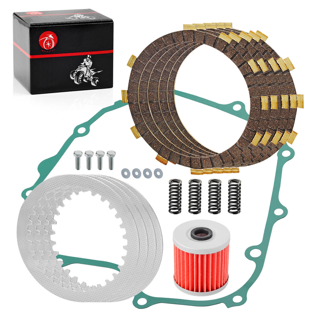 Clutch Friction Plates & Gasket Kit for Kawasaki Ninja 250R EX250F (1986–2007)