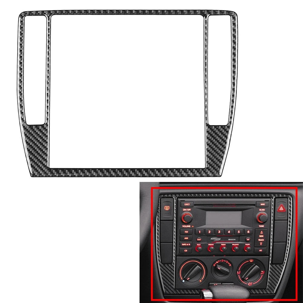 AC Radio CD Panel Frame Trim for Volkswagen Passat B5 (2001–2005)