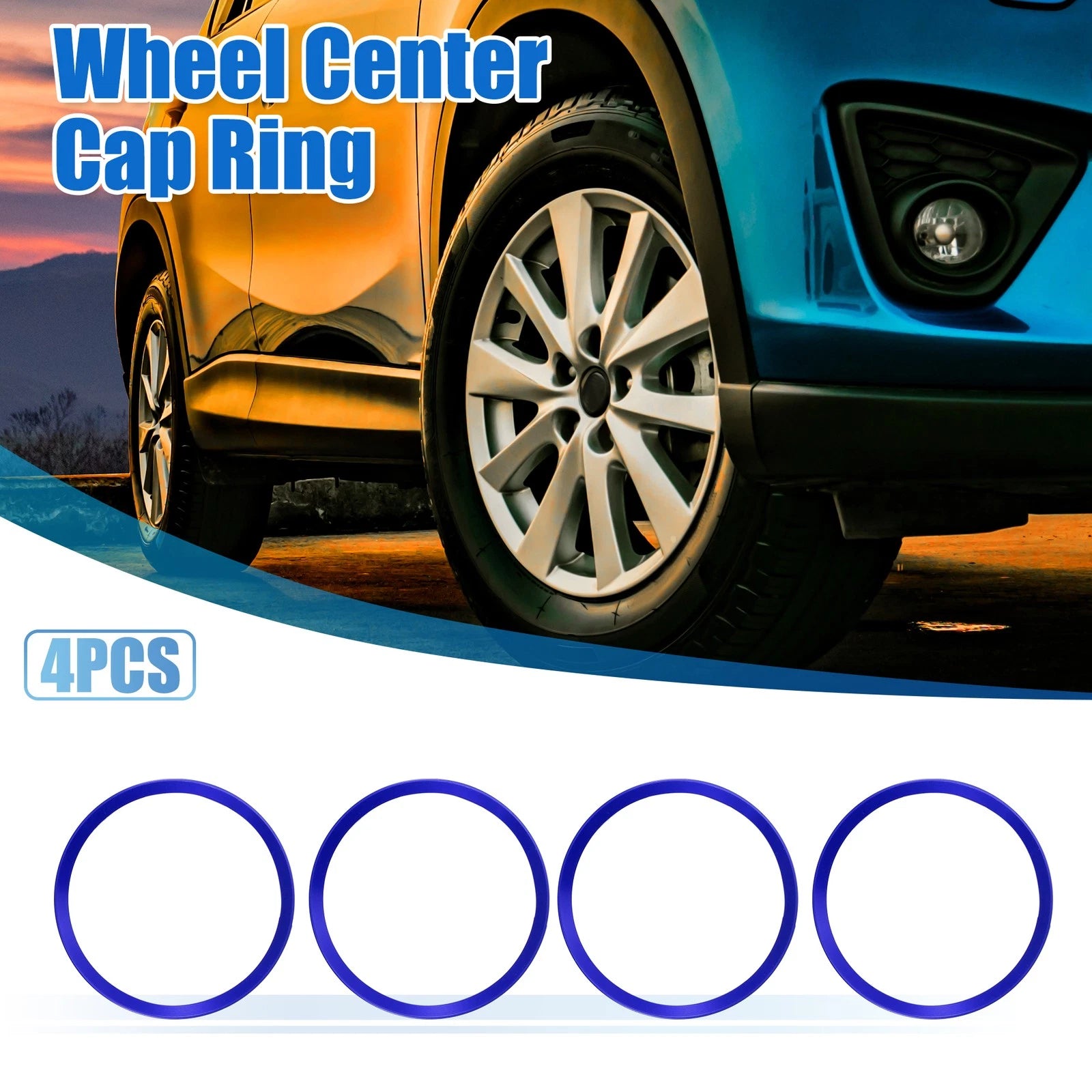 Wheel Rim Center Cap Hub Rings Replacement for Mazda 3 CX-30 (2014–2023)