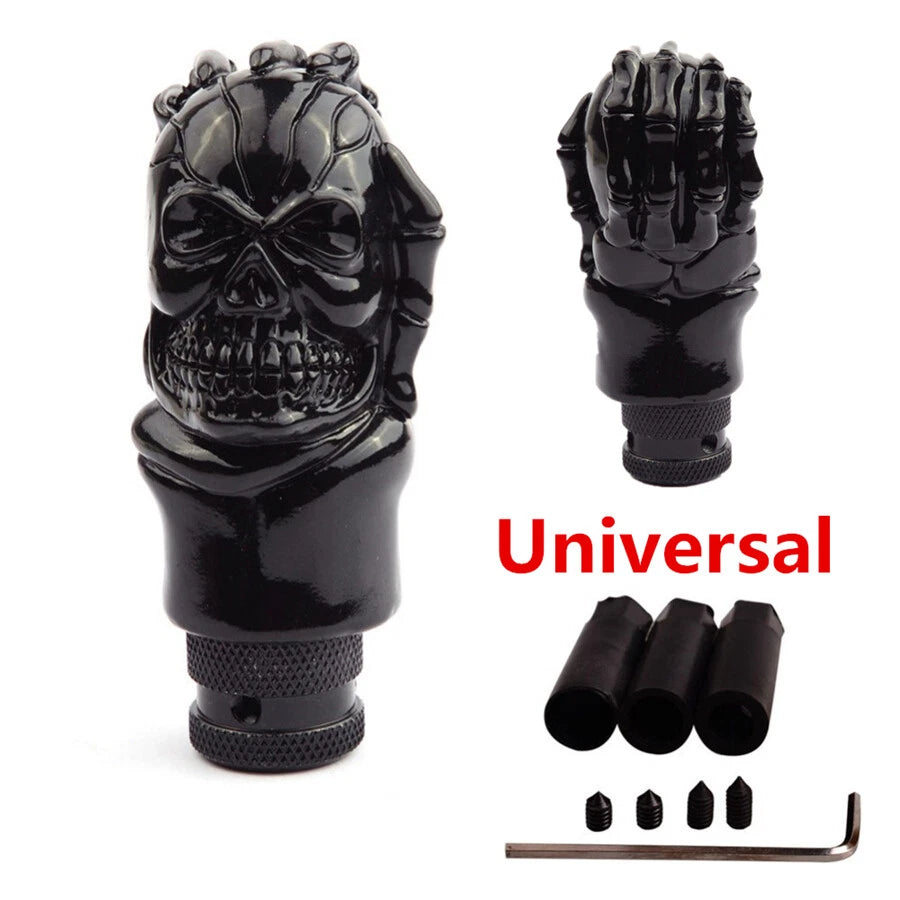 Skull Head Style Gear Shift Knob for Manual Transmission (Universal)