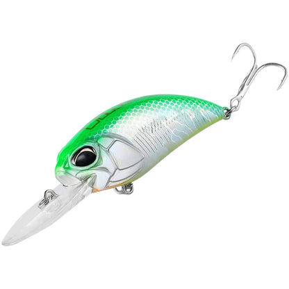 15g 65mm Crankbait Lure for Bass Pike Trout (Reflective Coating, 3D Eyes)