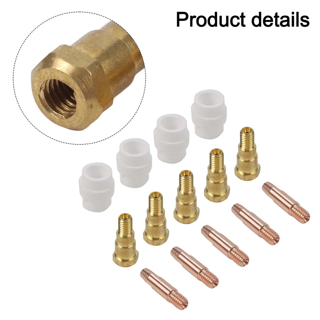 14pcs Contact Tip 0.8mm for Gas Diffuser