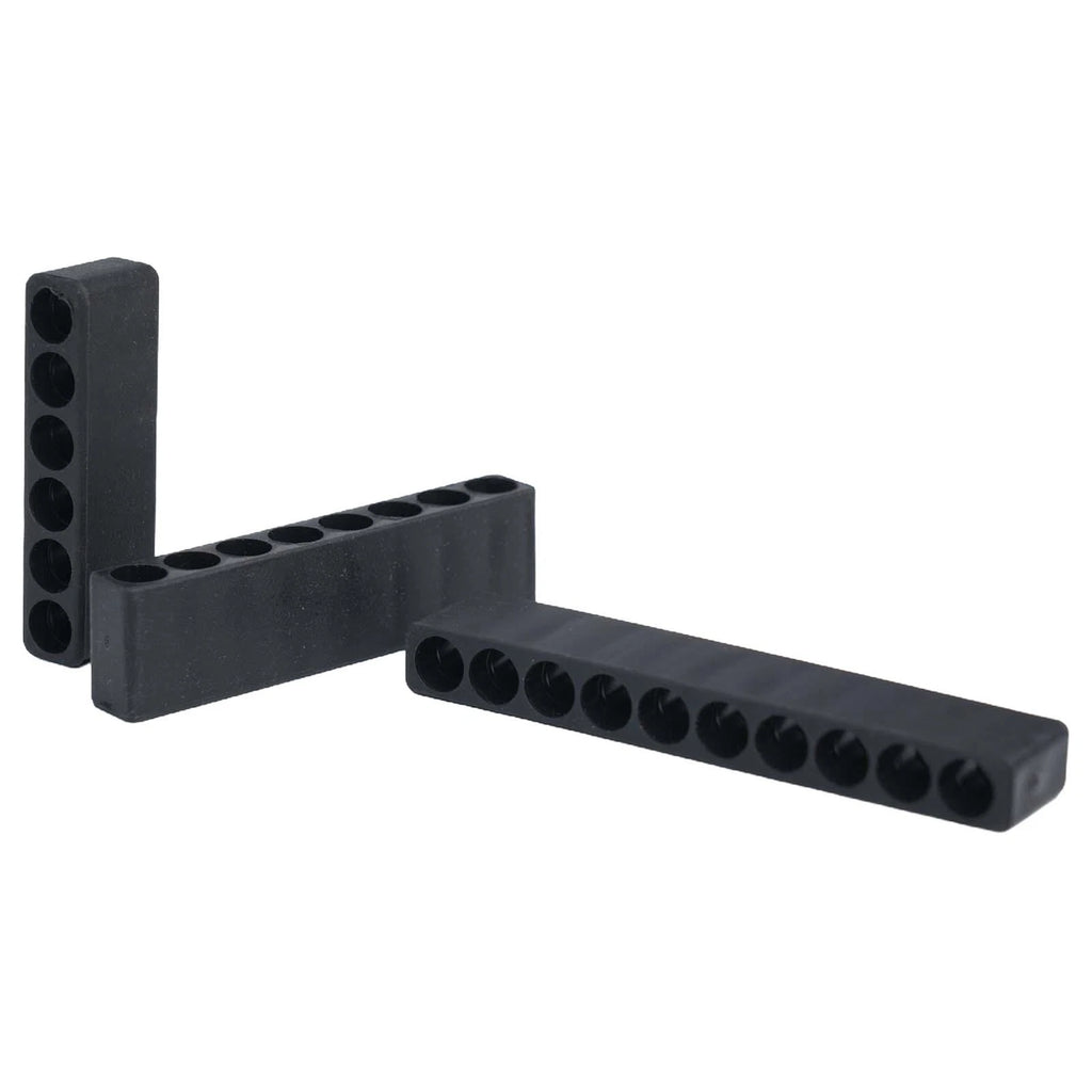Hex Shank Bit Holder for Organizing 6810 Hole Screwdriver Bits